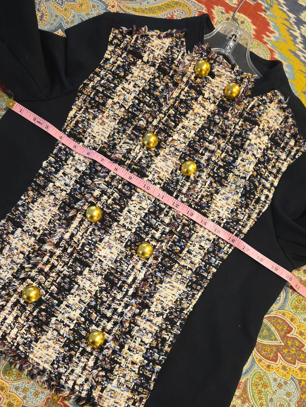 Tory Burch tailored black